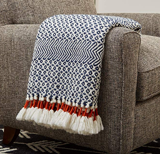 Fringe Throw Blanket